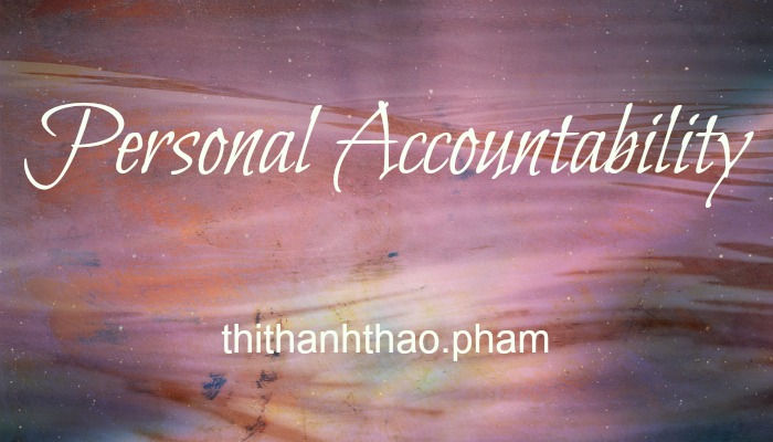 Personal Accountability